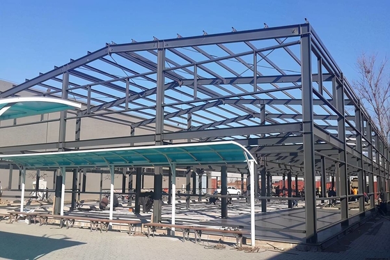 Porta de painel personalizada do sanduíche da construção da casa pré-fabricada da oficina da construção de aço