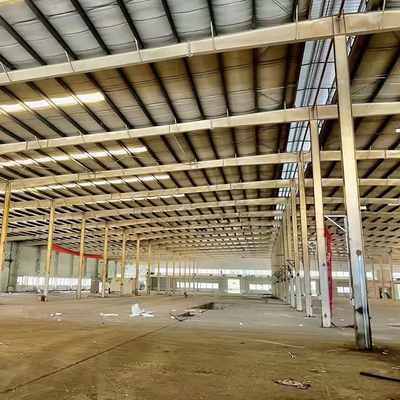 Armazém pré-fabricado de estruturas de aço pesado