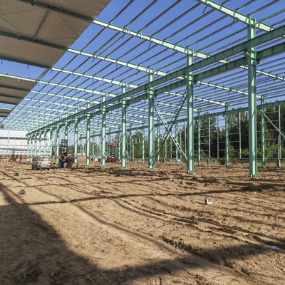 Fabricação de estruturas pré-fabricadas de aço