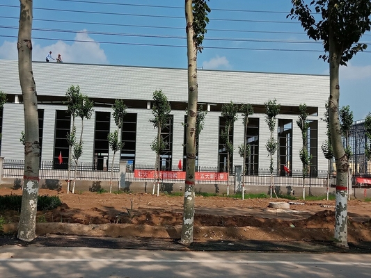 Da fábrica resistente da construção de aço da luz Q355 do vento carga pesada