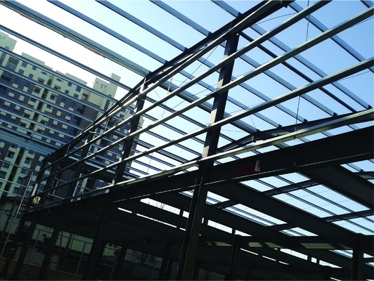 Edifícios de armazéns de aço pré-fabricados Construção de aço para armazéns multiníveis