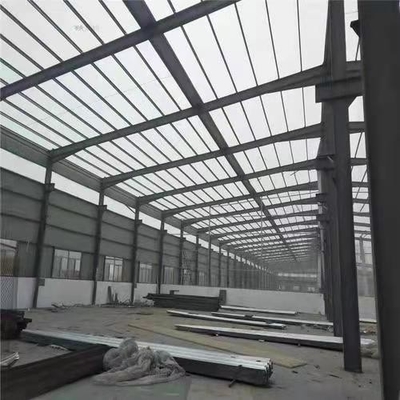 As construções de aço industriais agrícolas Gray Single Span PEB de Q245B derramaram a estrutura