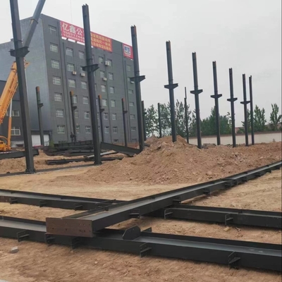 Construção resistente da oficina da construção de aço 3D com guindaste aéreo