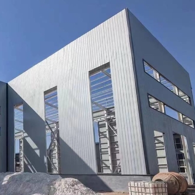 A construção de aço da oficina do revestimento colorido pré-fabricou a estrutura de grande resistência