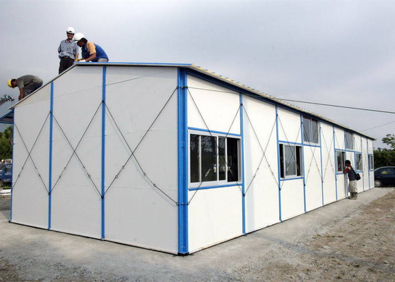 Casa pré-fabricada de aço formada a frio das casas confortáveis do metal da casa pré-fabricada