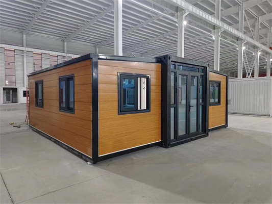 Casas de contêineres pré-fabricadas móveis de 20 pés
