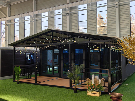 Casa pré-fabricada móvel de 20 pés / 40 pés com banheiro
