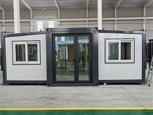 Mobile Flat Pack Fold Prefabricated Modular House Container de escritório de envio personalizável