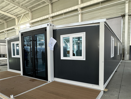 Casa Prefabricada Prefabricada Expandível Para Tamanho Externo de 20FT