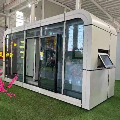 Edifício de estrutura de aço móvel pré-fabricado Apple Cabin Tiny House