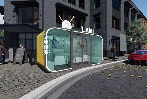 Apple Cabin Mobile Container House para Home Office Hotel