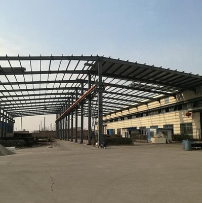 Armazém industrial pré-fabricado Edifício Armazém portátil de estrutura de aço