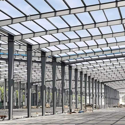 Edifício pré-fabricado de armazenagem de estrutura de aço
