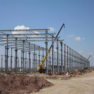 Estrutura de montagem de estruturas de aço Construção pré-fabricada de aço