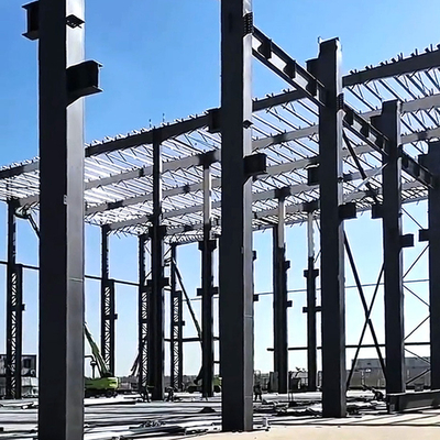 Edifício de Estrutura de Aço Prefabricado Moderno Armazém de Aço Prefabricado