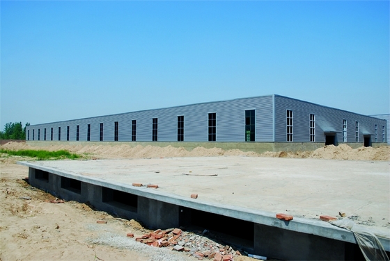 As oficinas da construção de aço do padrão elevado tornam a construção da estrutura do metal