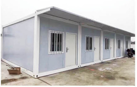 Assemabled rápido pré-fabricou as casas claras da armação de aço do calibre personalizadas