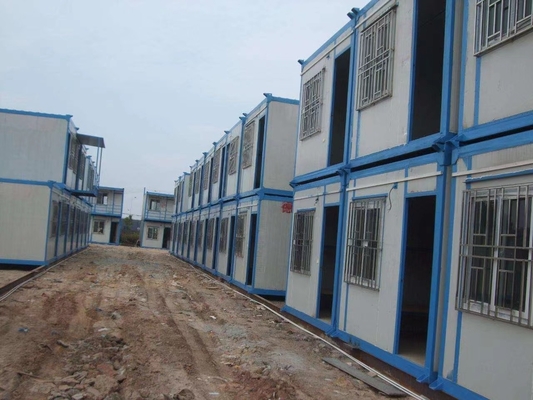 casas minúsculas personalizadas hotéis da casa pré-fabricada dos hospitais da armação de aço de 100mm THC EPS