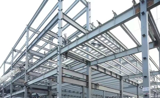 Construção de aço de aço do armazém da oficina das construções do grande período do ODM