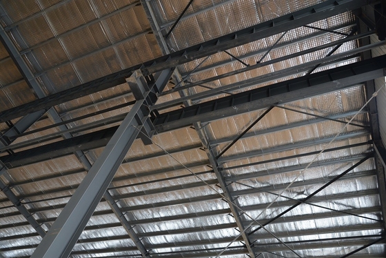 Fardos de aço pré-fabricados sísmicos do telhado de LANGE anti para a construção