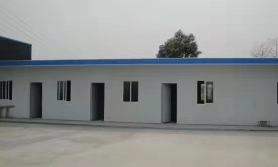Prova clara pré-fabricada do terremoto da casa de armação de aço do calibre dos bens