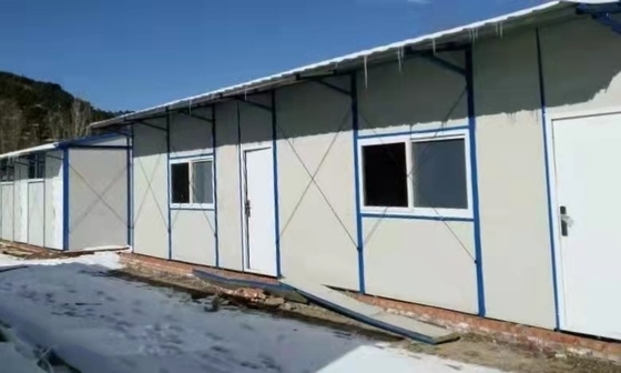Casa de armação de aço do calibre da luz de Q355B