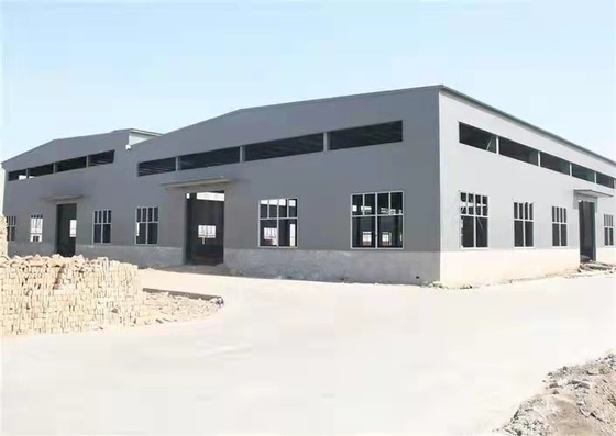 Casa pré-fabricada industrial construção galvanizada da construção de aço impermeável