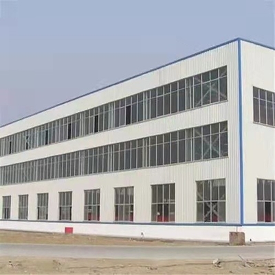 Oficina modular pré-fabricada galvanizada peso leve pintada da construção de aço