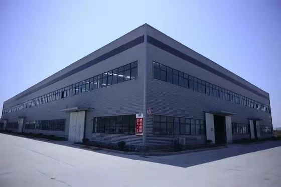 Loja limpa de Gable Steel Buildings For Auto da estrutura da armação de aço do calibre da luz do período