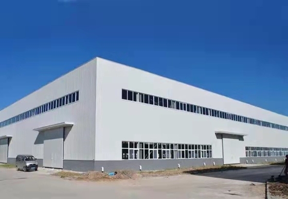 Construções de armação de aço de LANGE as grandes cultivam casa de armação de aço clara pré-fabricada
