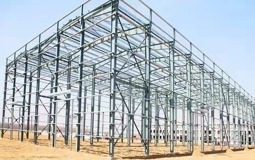O gado de construção de aço agrícola do metal de Q235 Q345 derramou jardas do gado