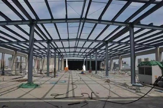 A isolação térmica pré-fabricou a casa da casa de campo da casa pré-fabricada dos assoalhos das construções de armação de aço dois