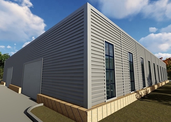 A oficina ambiental da construção de aço do OEM fácil monta o armazém da casa pré-fabricada