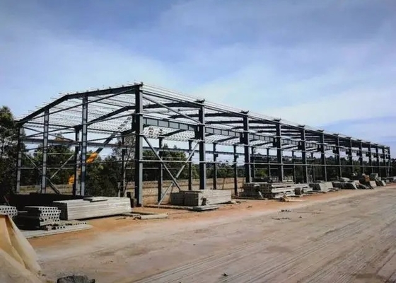 Metal da casa pré-fabricada do CE que quadro Crane Workshop Steel Structure Houses