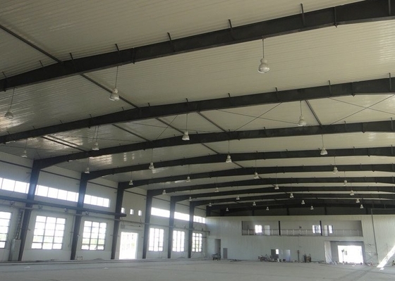 Oficina da construção de aço da casa pré-fabricada