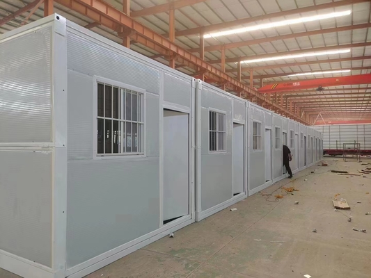Casas modulares expansíveis do ODM Livinghomes do OEM da casa do recipiente do assoalho do MGO