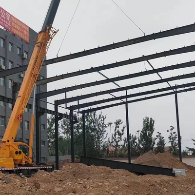 Fabricação galvanizada Q355B da construção de aço do mergulho quente